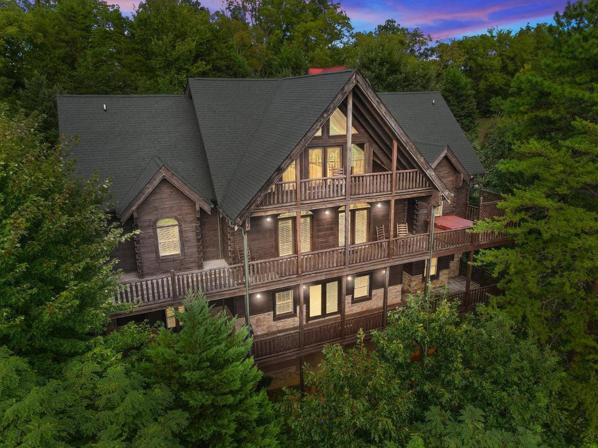 Smokystays 6 Bedroom Cabin Pigeon Forge Eksteriør bilde
